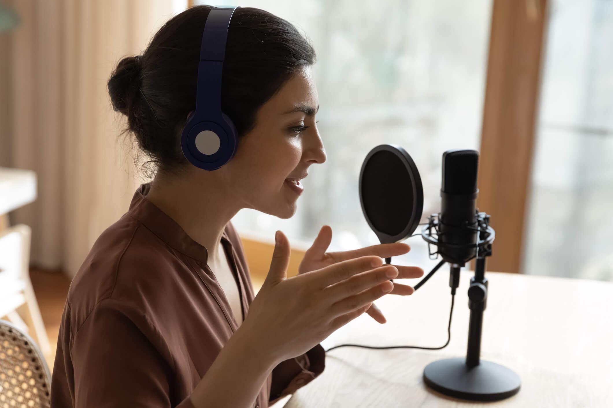 Podcasting is a popular form of audio learning