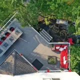 Designing a deck to complement the modern property