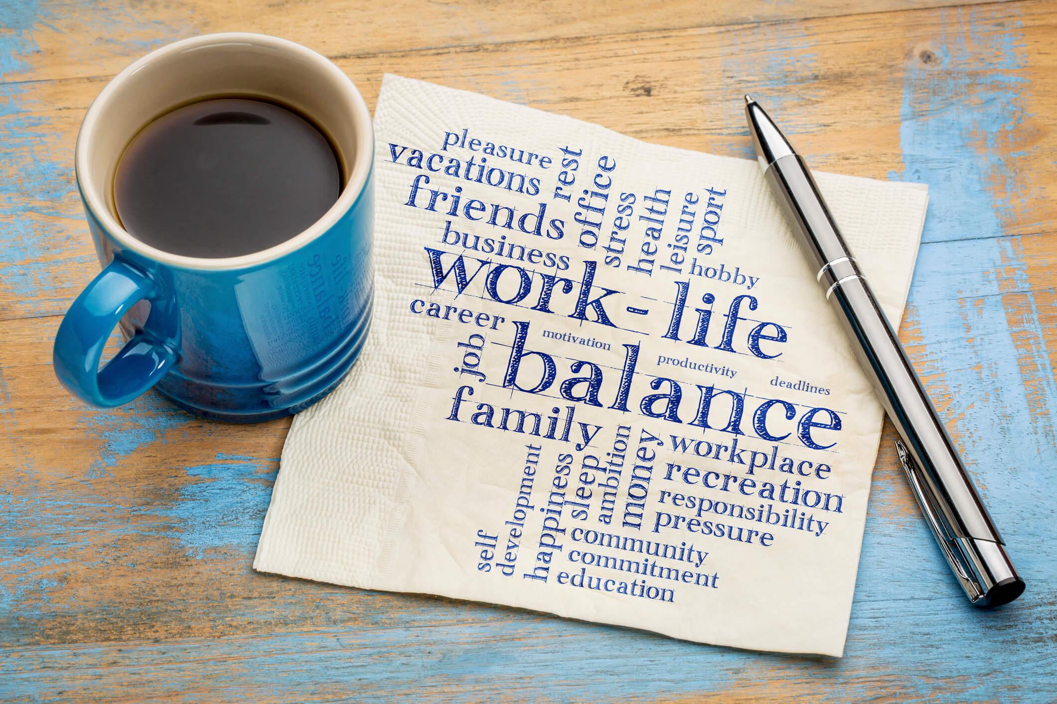 Positive impact on your work-life balance