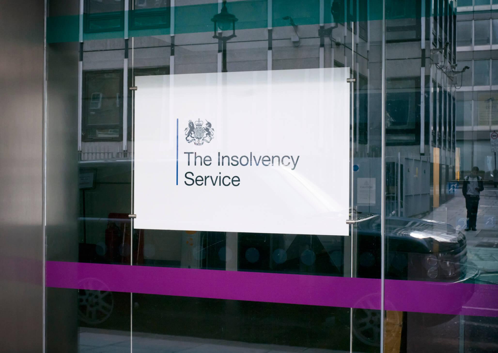 Insolvency proceedings handled by The Insolvency Service